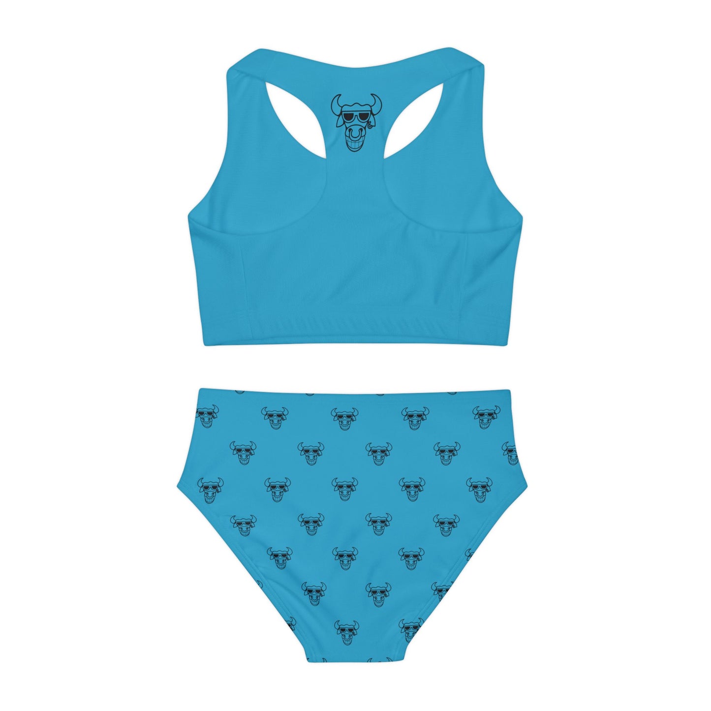 Girls Two Piece Swimsuit (AOP)
