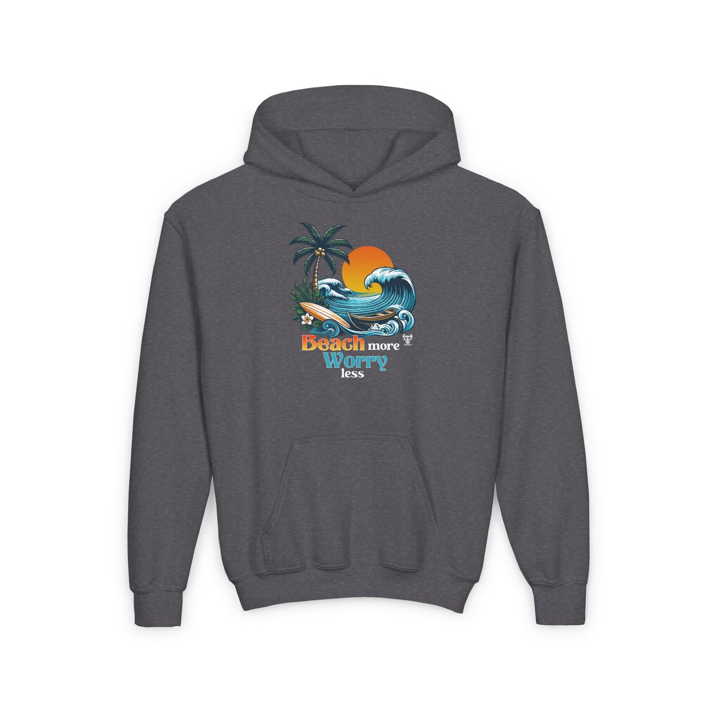 Youth - Beach More - Hooded Sweatshirt