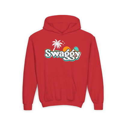 Youth - Palm Swaggy - Heavy Blend Hooded Sweatshirt