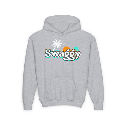 Youth - Palm Swaggy - Heavy Blend Hooded Sweatshirt