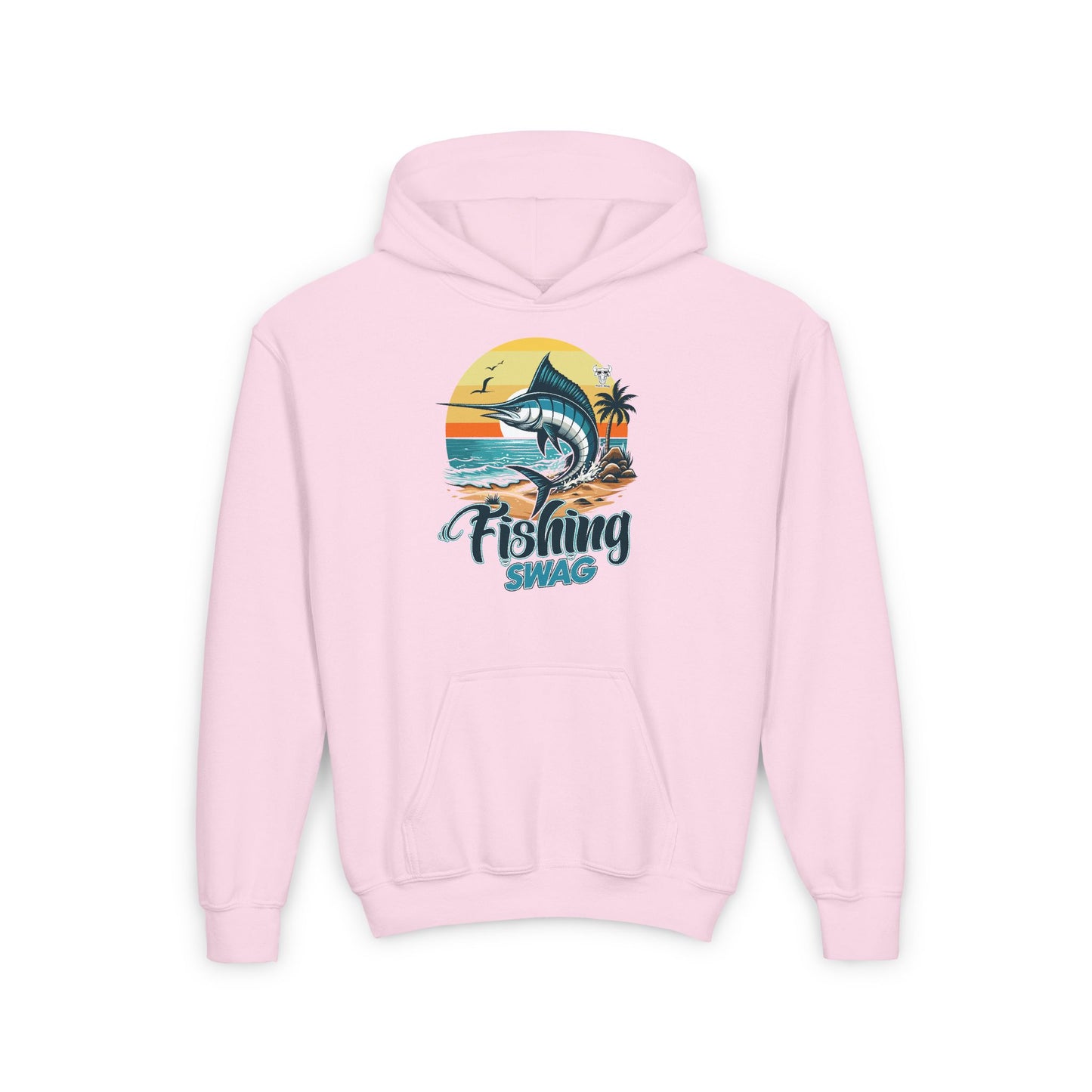 Youth - Fishing Swag - Heavy Blend Hooded Sweatshirt