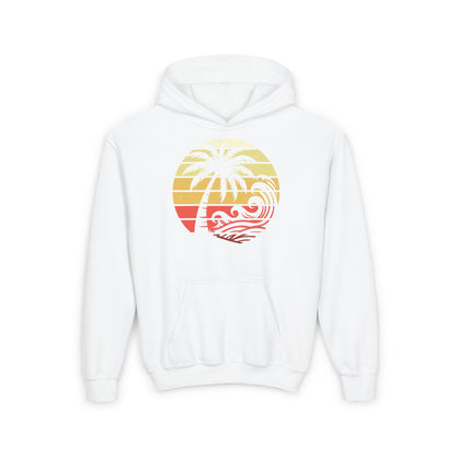 Beachy Palm Tree Sweatshirt - Youth