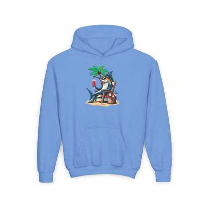 Youth -Beach Bum- Heavy Blend Hooded Sweatshirt