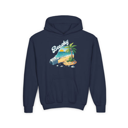 Youth - Beachy -  Heavy Blend Hooded Sweatshirt