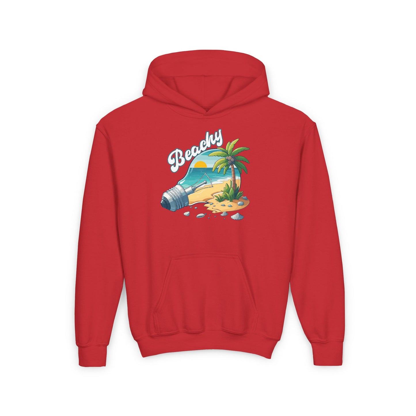 Youth - Beachy -  Heavy Blend Hooded Sweatshirt