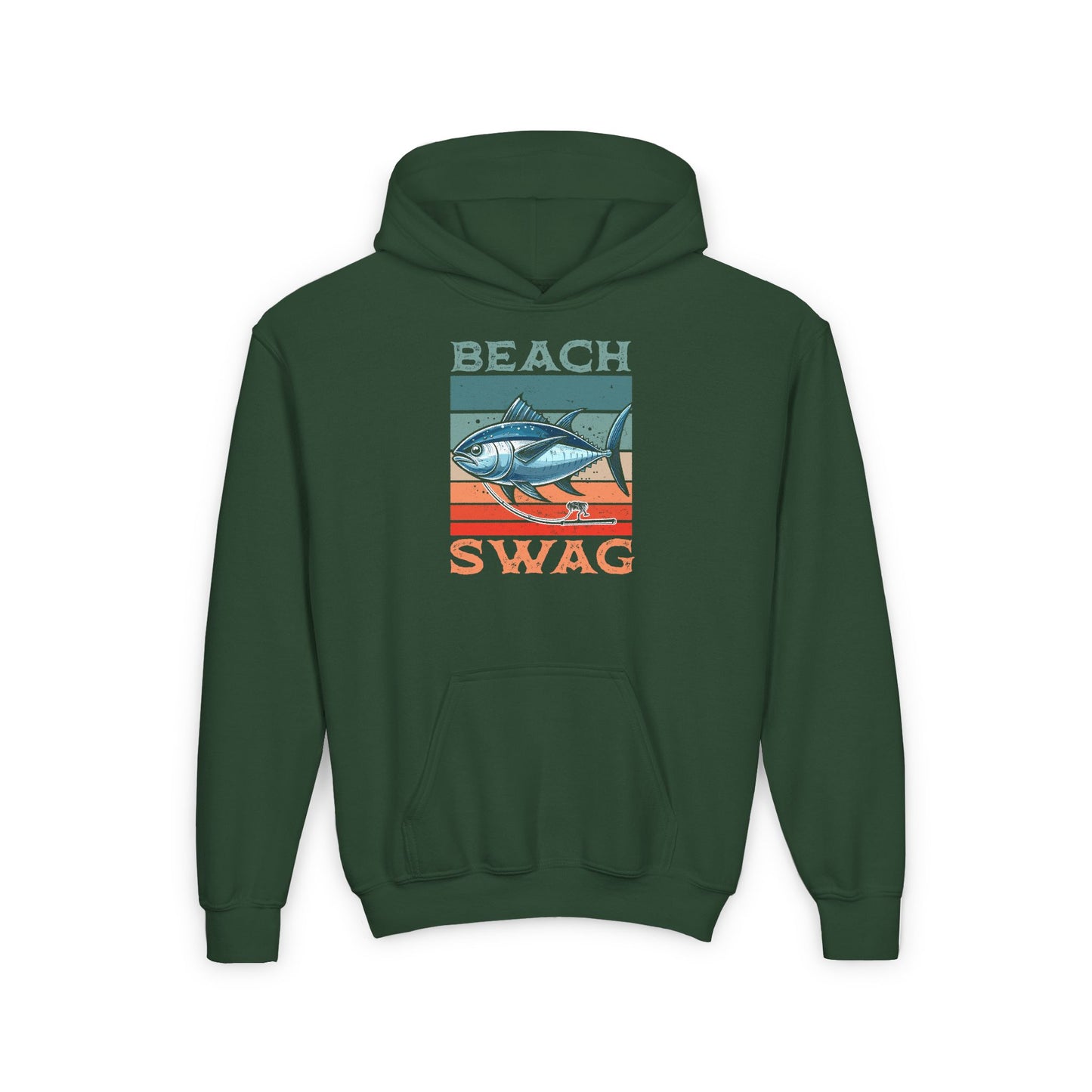 Youth -Swag Tuna - Heavy Blend Hooded Sweatshirt