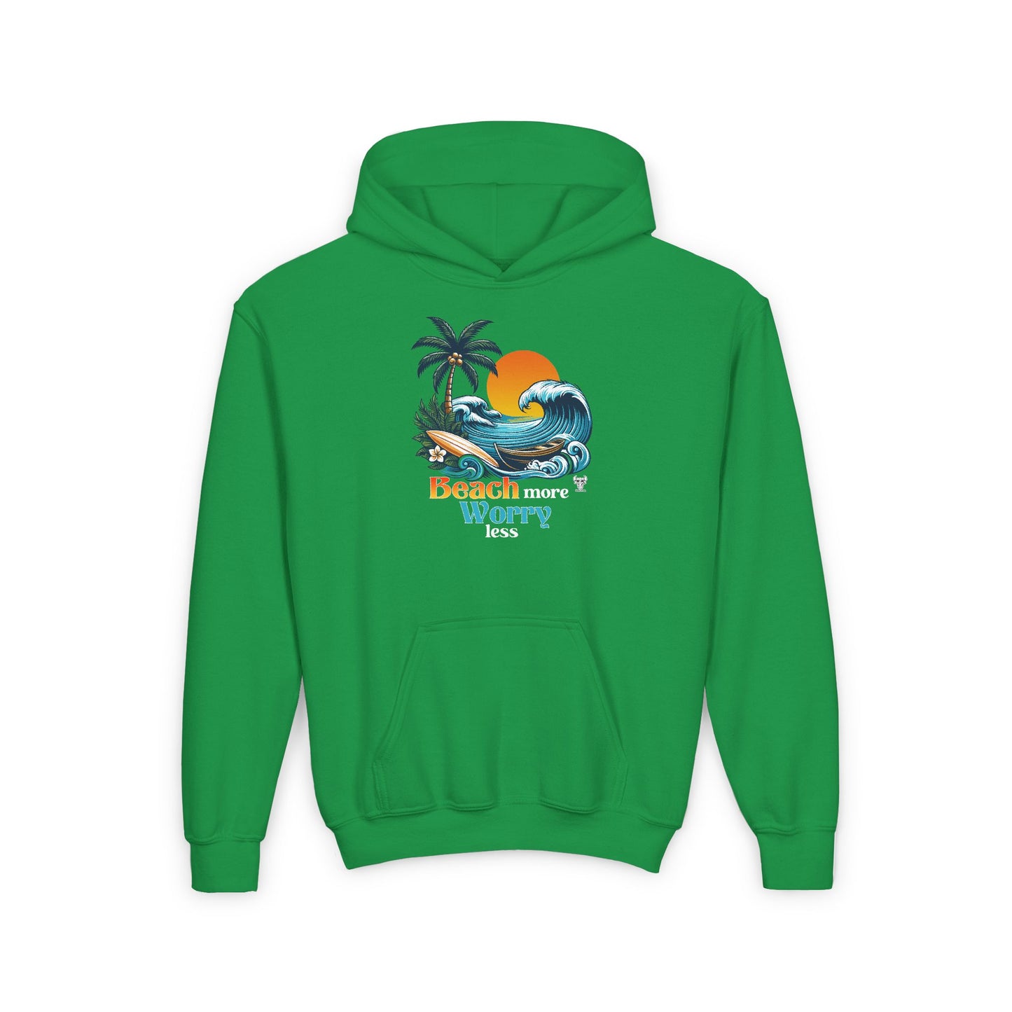 Youth - Beach More - Hooded Sweatshirt