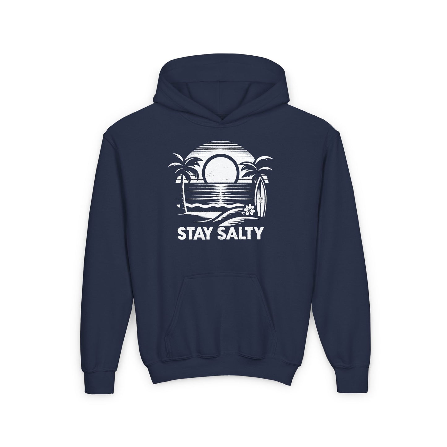 Youth - Stay Salty - Heavy Blend Hooded Sweatshirt