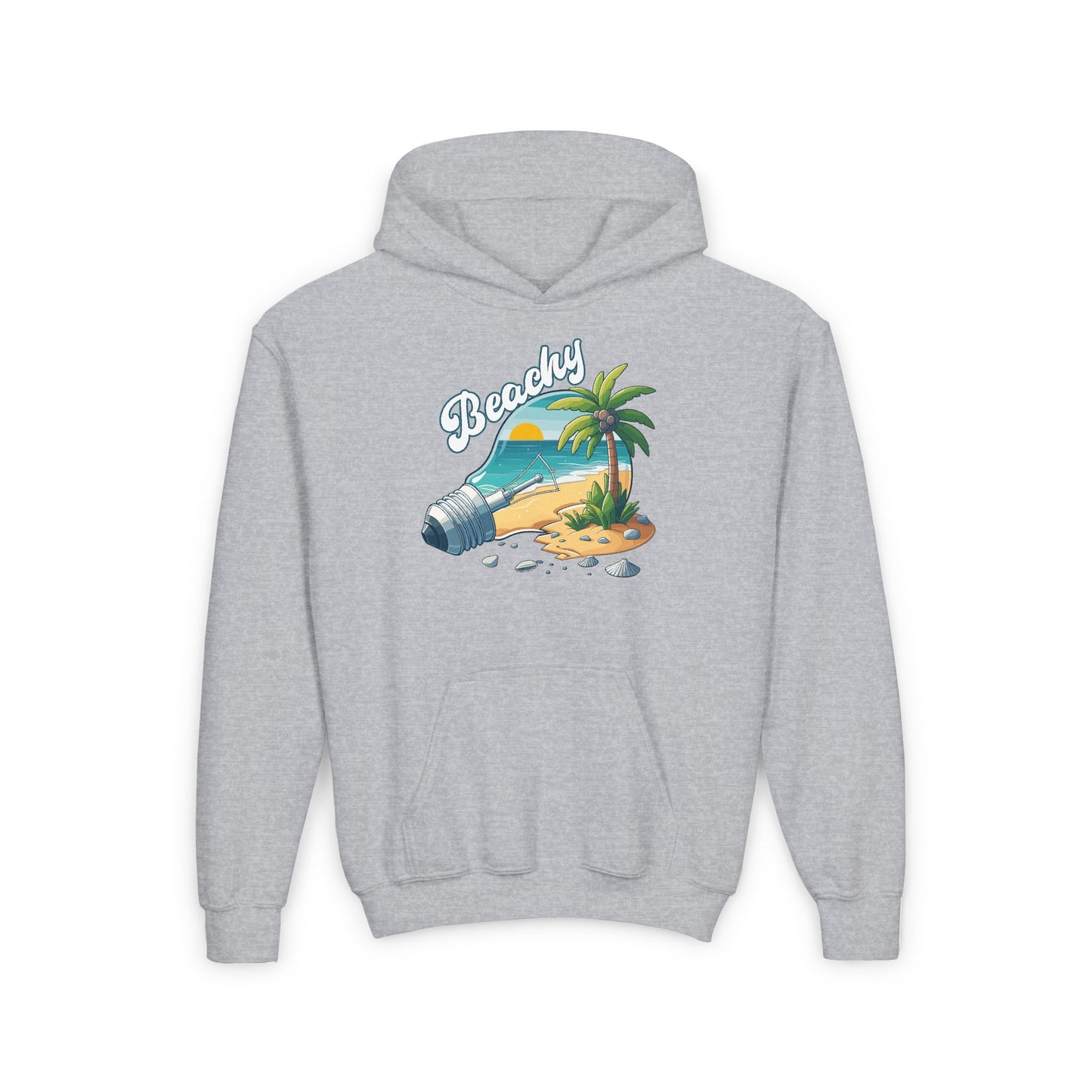 Youth - Beachy -  Heavy Blend Hooded Sweatshirt