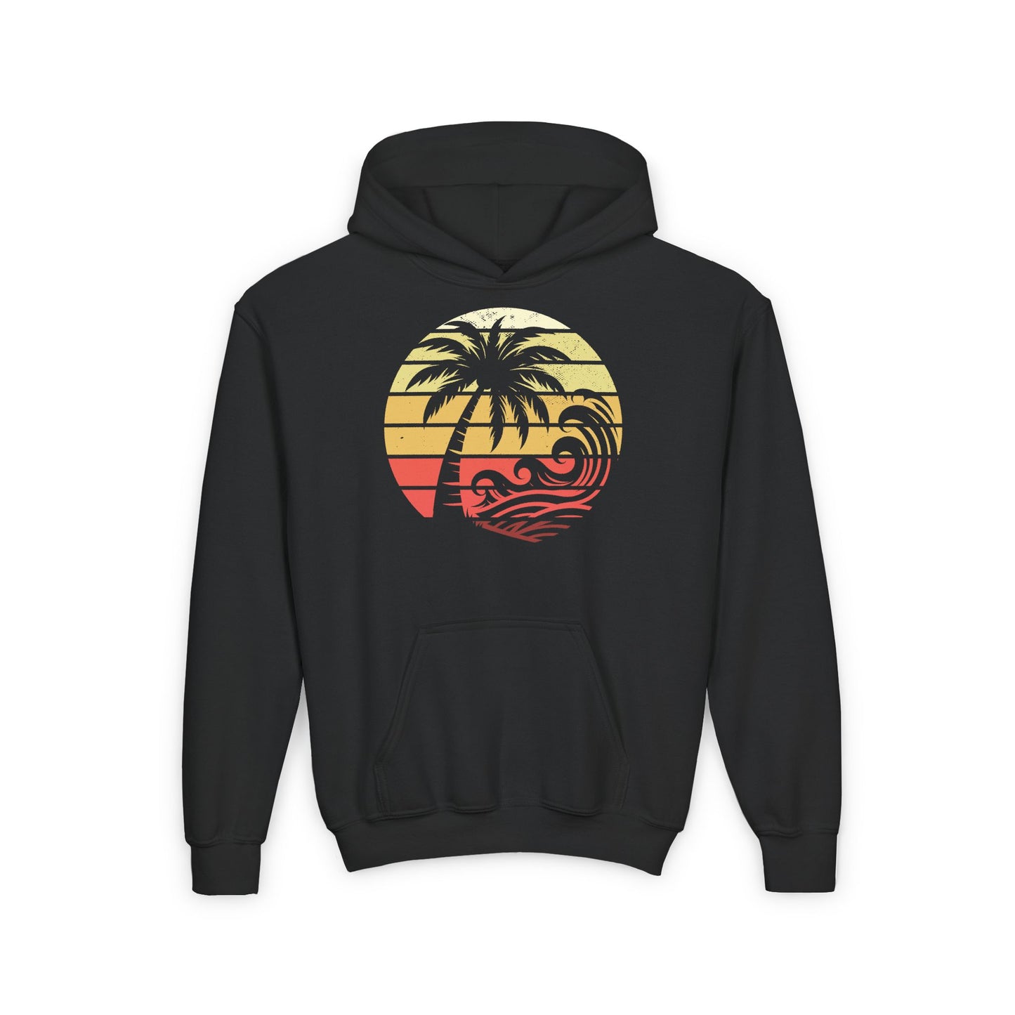 Beachy Palm Tree Sweatshirt - Youth