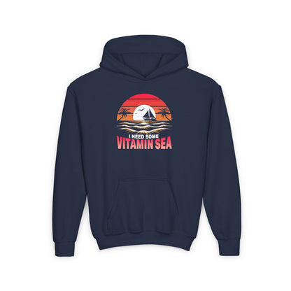 Youth Vitamin Sea -  Hooded Sweatshirt