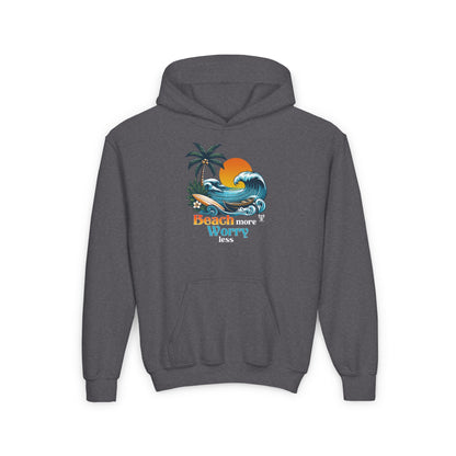 Youth - Beach More - Hooded Sweatshirt