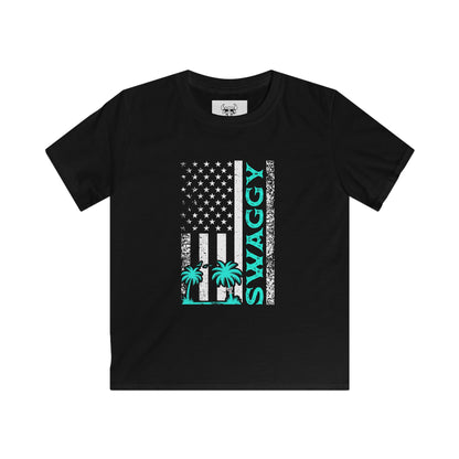 Kids "Swaggy USA"  Softstyle Tee