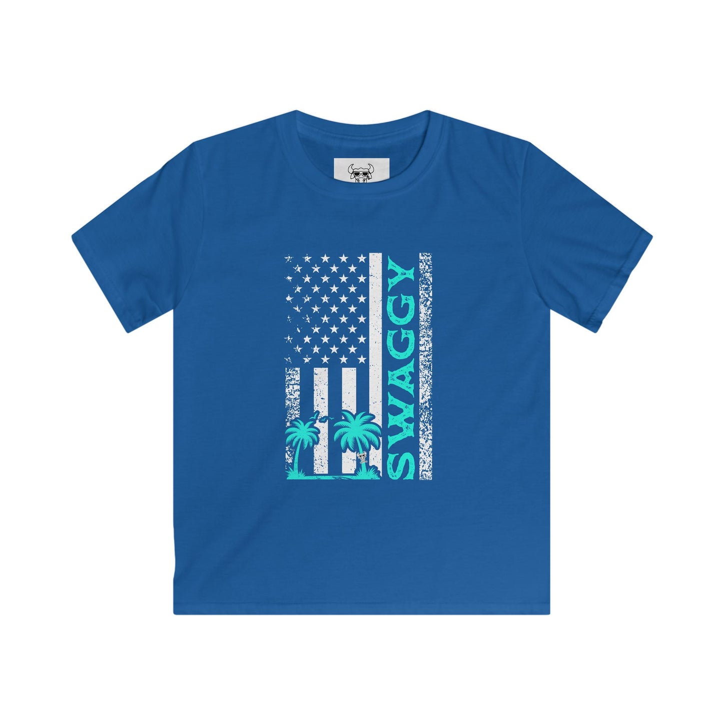 Kids "Swaggy USA"  Softstyle Tee