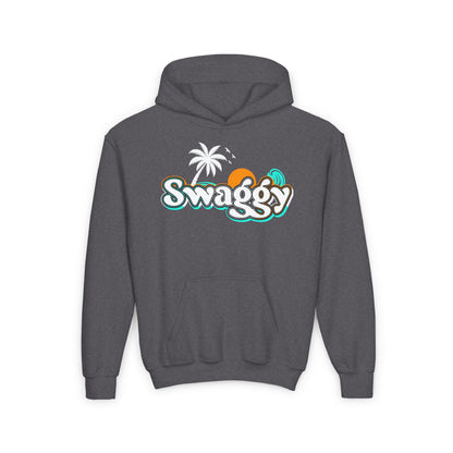 Youth - Palm Swaggy - Heavy Blend Hooded Sweatshirt